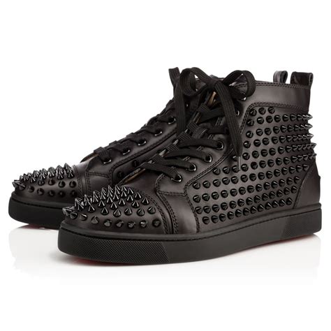 louis vuitton spiked shoes|christian Louboutin men spike shoes.